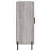 Sideboard Gray Sonoma 69.5 x 34 x 90 cm Engineered Wood