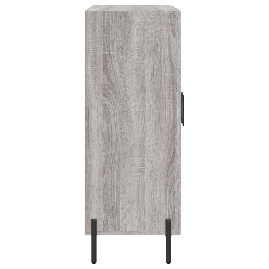 Sideboard Gray Sonoma 69.5 x 34 x 90 cm Engineered Wood