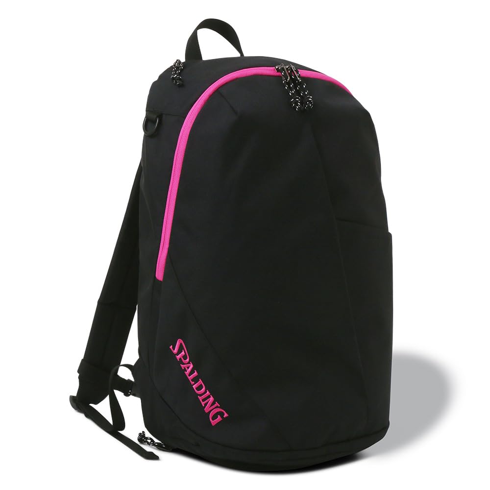 Spalding Varsity Basketball Jersey, Black x Magenta, 50-022MG