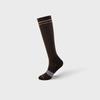 Premium Luxury Knee High Compression Socks Breathable Mesh Women Yoga Running Sports Socks Anti-bacterial