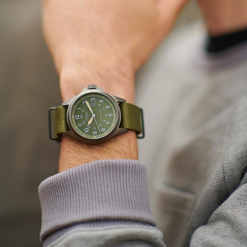 TIMEX Expedition Field Post Solar-Powered Military Watch 41mm TW2V03700