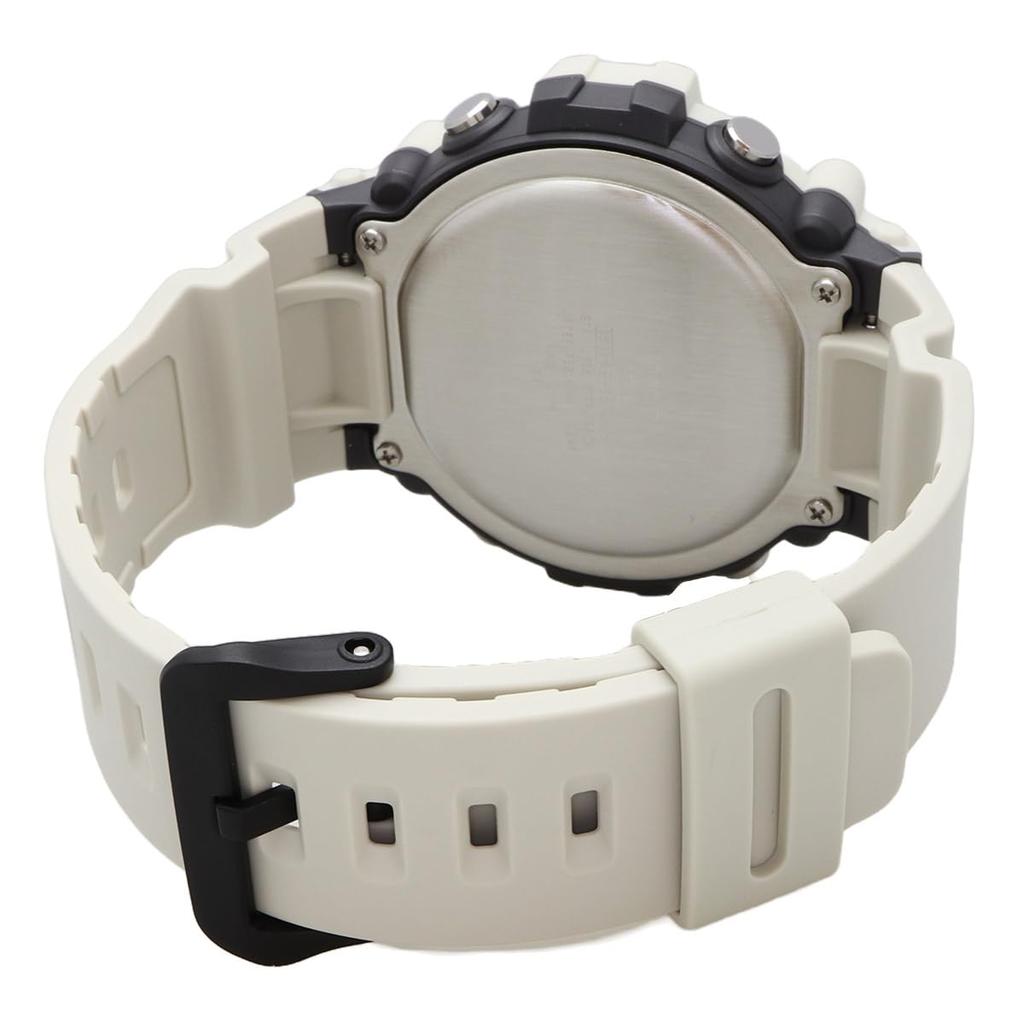 Casio Standard Digital Watch AE-1500WH-1AV / -1500WH-8B2V Men's, Black / Matte Ivory, Imported.