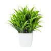 Plantas artificiais ecológicas, ornamentos para casa realistas e de baixa manutenção, ornamentos em vasos