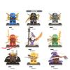 Blocuri de construcție Minifigurine Ninjago Blocuri de construcție Puzzle pentru copii Diy creativ Jucării