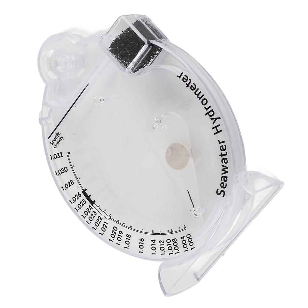 Sea Hydrometer Salinity Specific Gravity Test Saltwater Concentration Aquarium Testing Tool(HD T H018 )