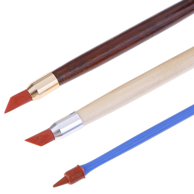 3Pcs Silicon Rubber Shaper Pen Double-Head Pottery Clay Sculpture Shaping Tools