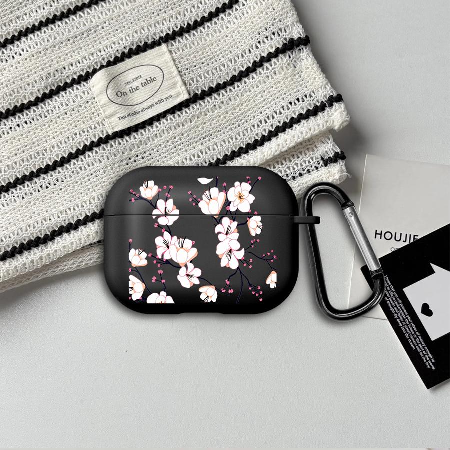 Earphone Cases Cover Case For Airpods 3 Pro3 1 Pro2 4 Pro 2 Cartoon Cherry Blossoms