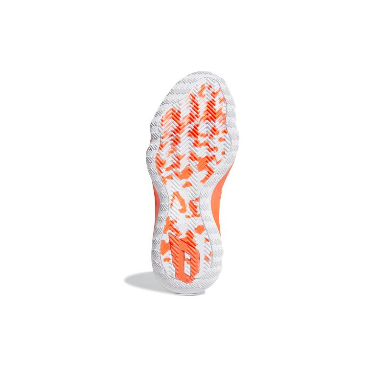 New Adidas Dame 6 Shoes Orange EH2440