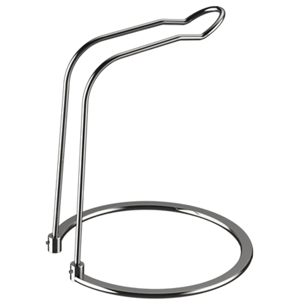 Edelstahl Spinnrollenhalter Angelzubehör Ständer Angelrollen Regal Displayständer Angelrollenhalter Einfach zu bedienen