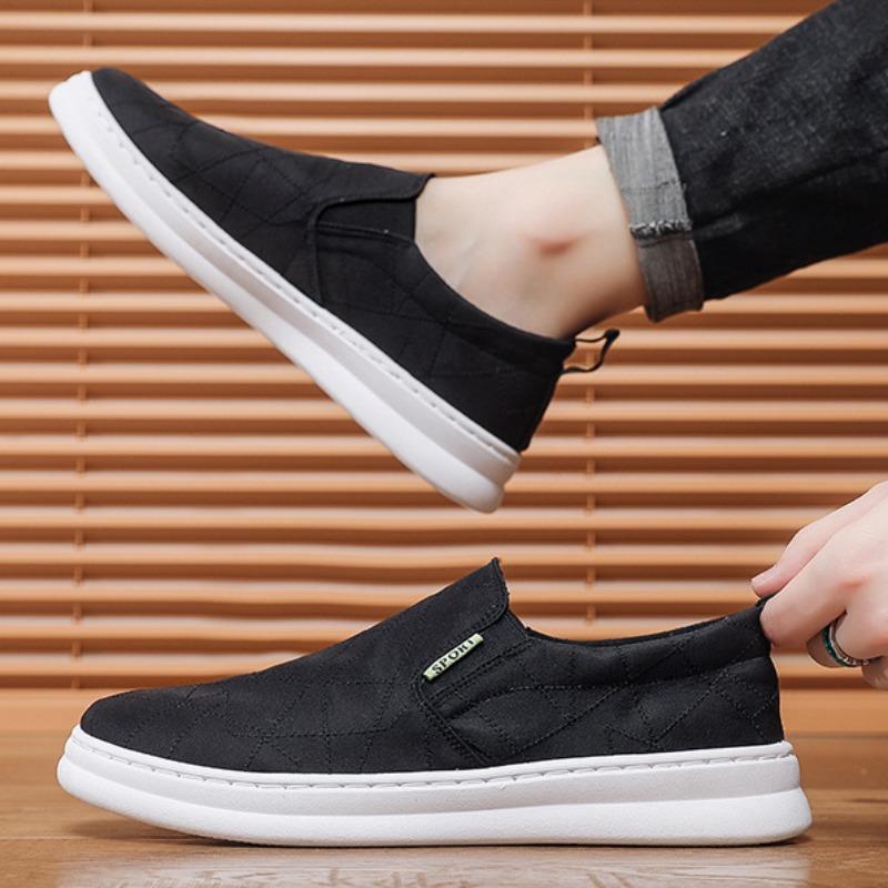 Men Canvas Shoes Summer New Breathable Comfortable Casual Shoes Loafers Jogging Male Flats Shoe Sneakers Masculino Fast Shipping