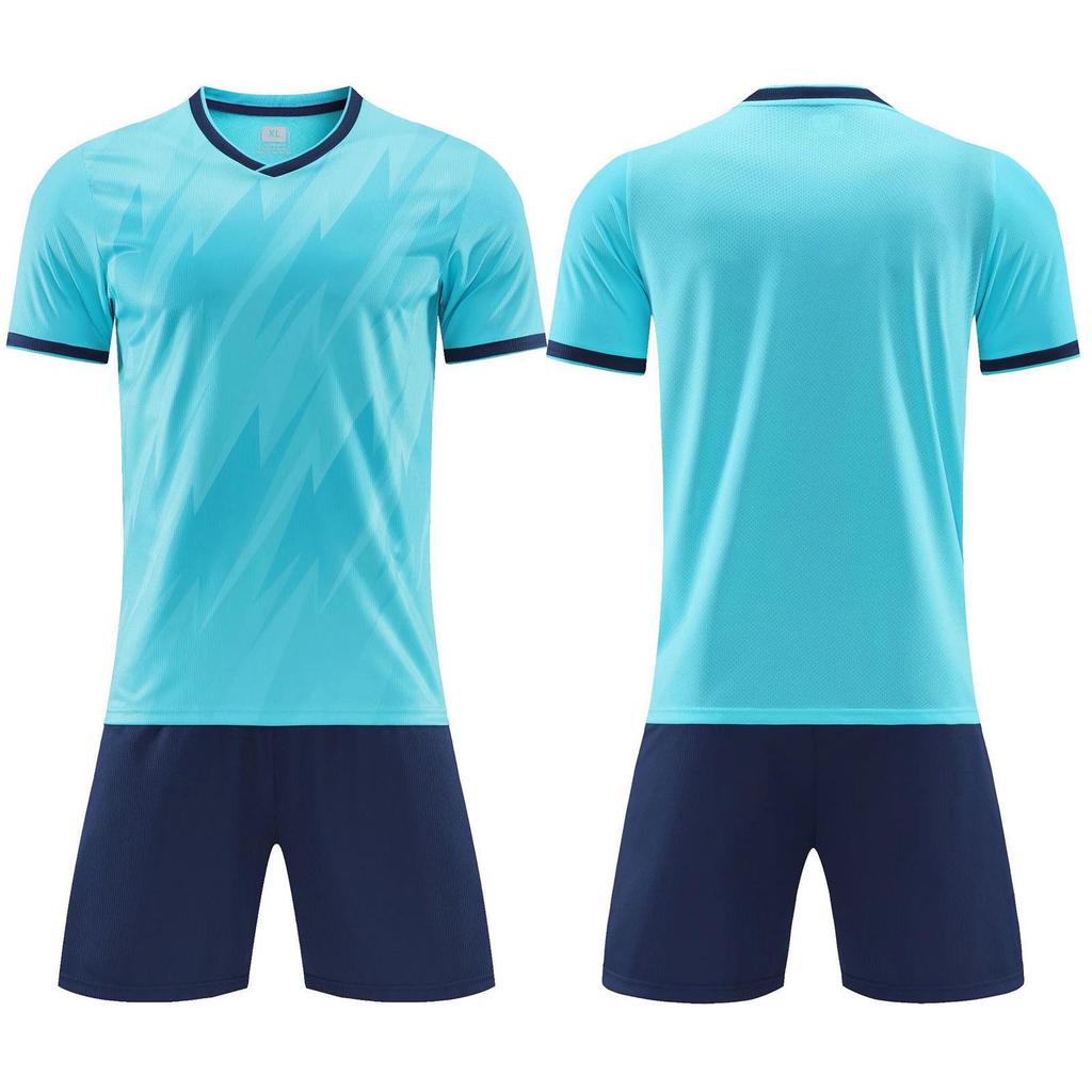 Football Uniform Set, Student Football Uniform, Adult Children'S Training Uniform, Light Plate, Football Uniform Printing, Diy