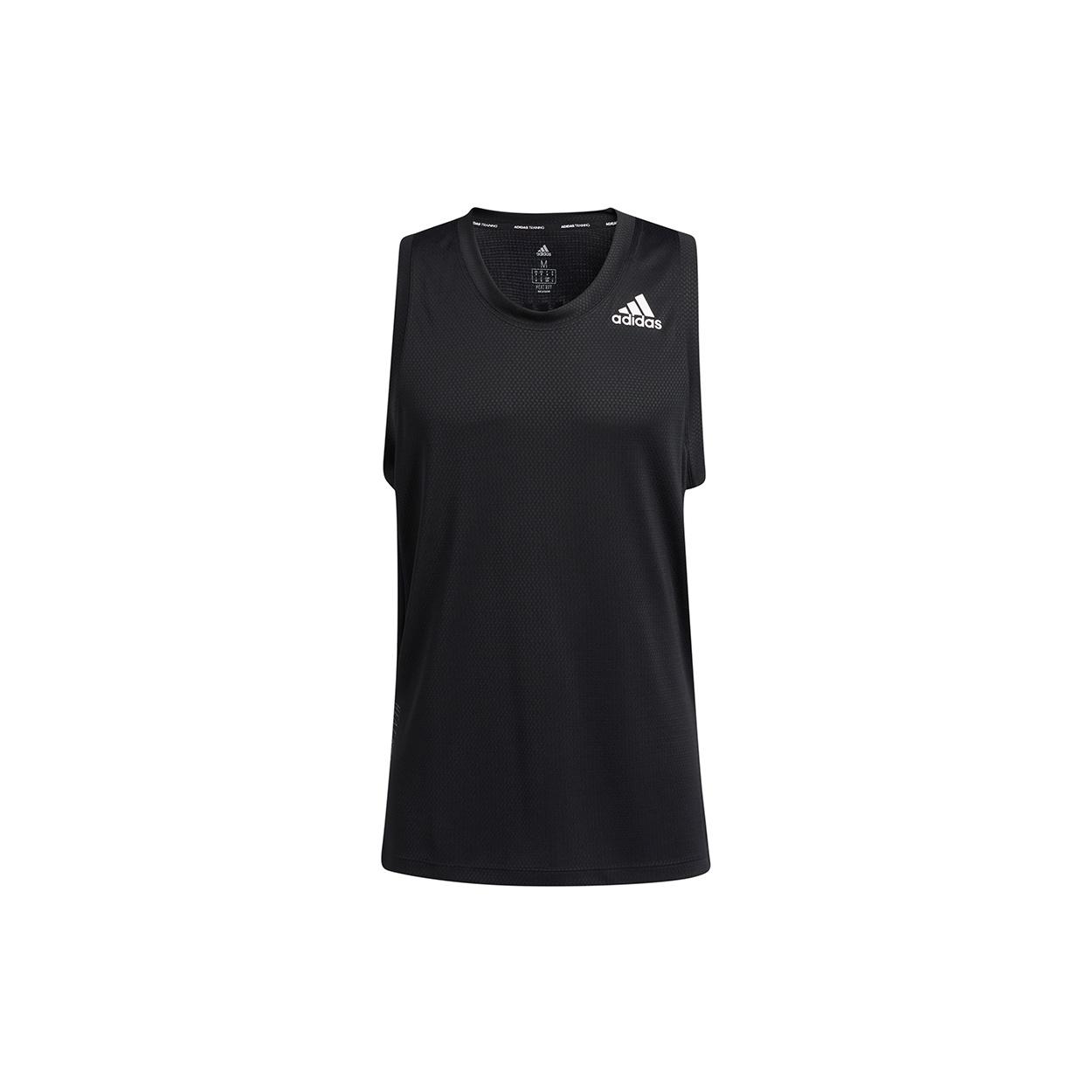 adidas Hrdy 3s Tnk Casual Sports Breathable Vest Black Men s GP7661 L