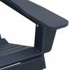 Adirondack Chair Marine Blue 82 X 74 X 92 Cm HDPE