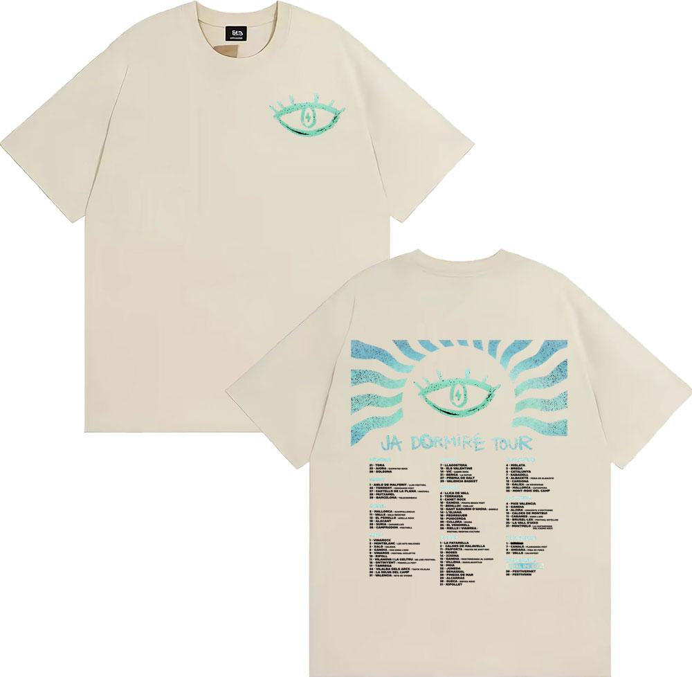 Band La Fumiga Ja Sleep Tour 2026 Tshirt Love Stay Summer Mens Fashion Hip Hop Style Tshirt Large New Street Wear Y2K