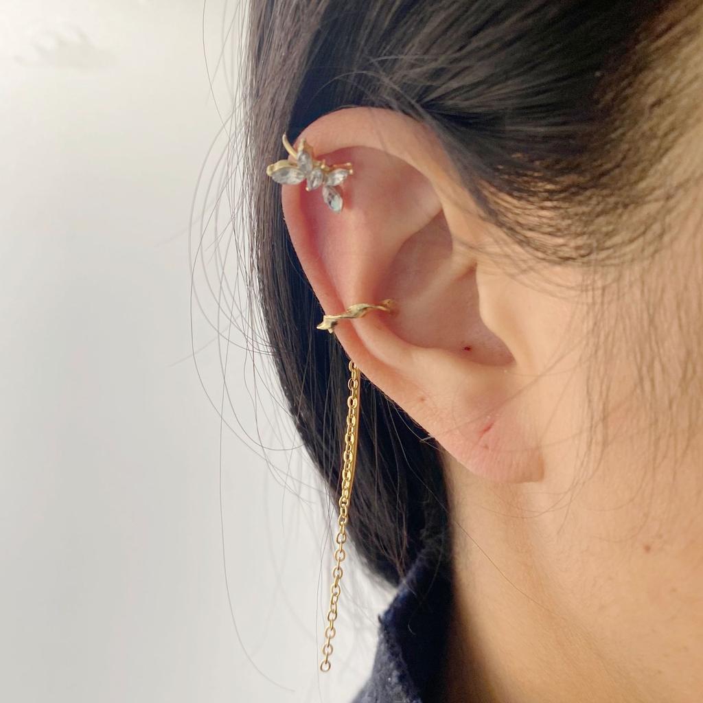 Fashion Ear Cuffs Without Piercing Ear Clip Earrings Non-Piercing Fake Cartilage Earrings For Women Jewelry 2022 Gifts