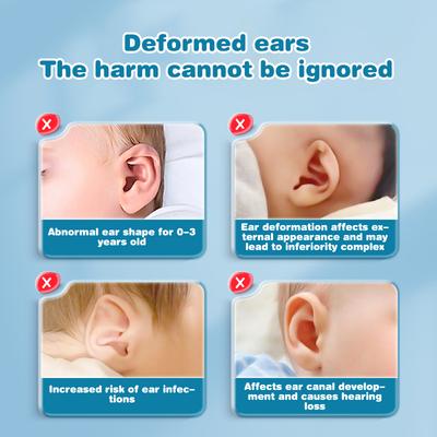 1 Roll 4Cm×0.5M Baby Ear Corrector Infant Protruding Ears Correction Silicone Kids Ear Aesthetic Correctors Patch Sticker