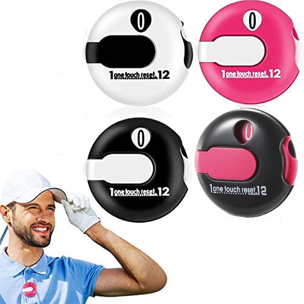 Small Golf Stroke Counter Mini Score Counter Simple Attachment Scorekeeper Golf One Reset Counter