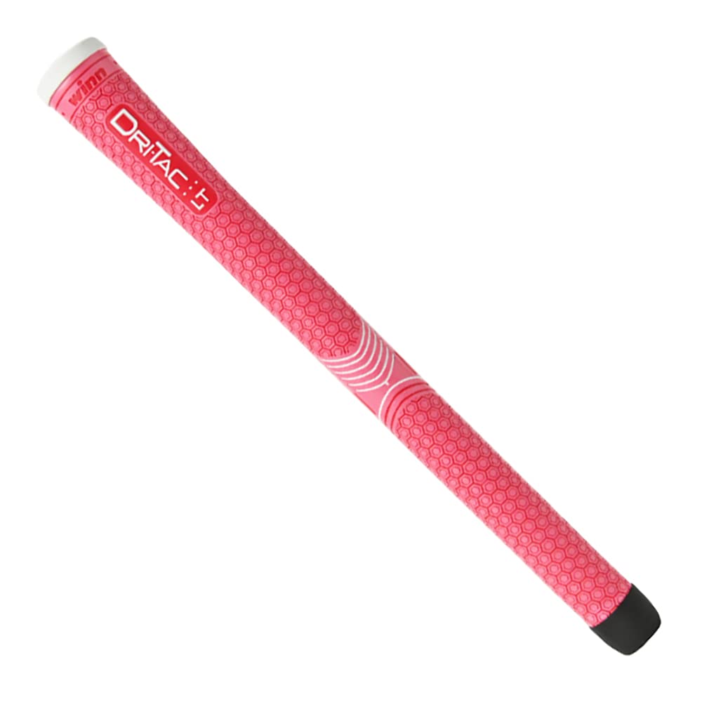 

Winn Dry Tack Taperless LT Undersize with Back Line DRI-TAC Pink/White [DTLT3-PKW]