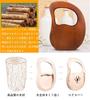 Wooden Harp with Metal Suitable for Easy to Includes Tuning Wrench Storage for Adults and Children 19-String Harp, Strings, Compact, Beginners,