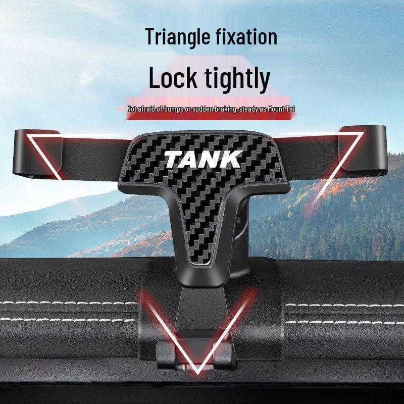 Tank 300 Offroad-Handyhalterung mit kabelloser Ladefunktion und Navigationshalterung für Wey Pai