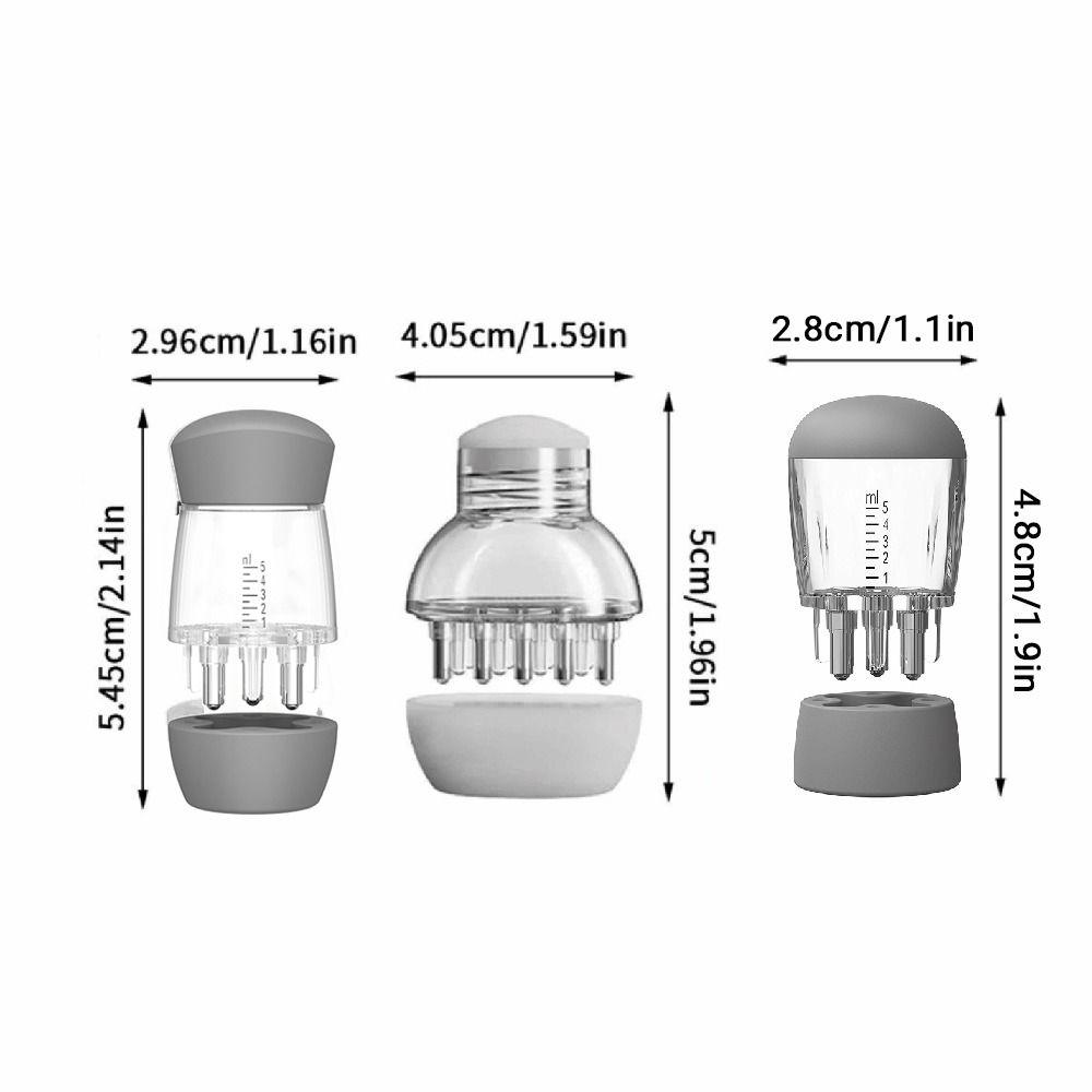 Mini Scalp Oil Applicator with Scale Essential Oil Massager Scalp Massagers  Serum Oil Nourish
