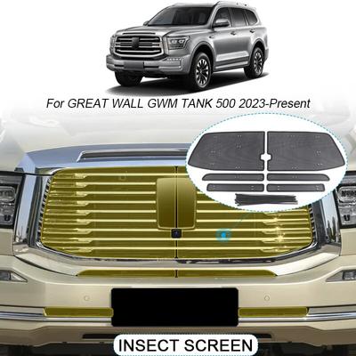 Cobertura de Proteção de Entrada de Ar à Prova de Insetos para Carro Inserção Ventilação Grade de Corrida Filtro de Rede Acessório Para Great Wall GWM TANK 500 2023-2023