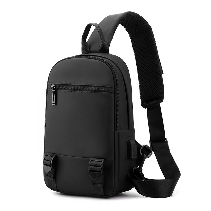 Unisex-Brusttasche, einfache Aufbewahrungstasche, leicht, für Reisen, kleiner Rucksack, Umhängetasche, modisch, lässig, einzelne Schultertaschen