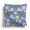 Small Fresh  Daisy Flower Short Pillowcase Fashion  Cushion Cover Home Decoration Sofa
