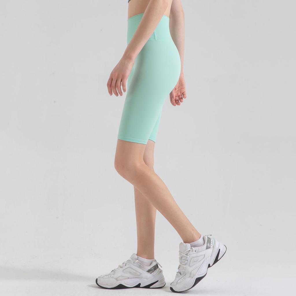 Elastické sportovní kalhoty na jógu s vysokým pasem Quick Dry 3/4 běžecké kalhoty Crop Gym Legíny Fitness punčochy