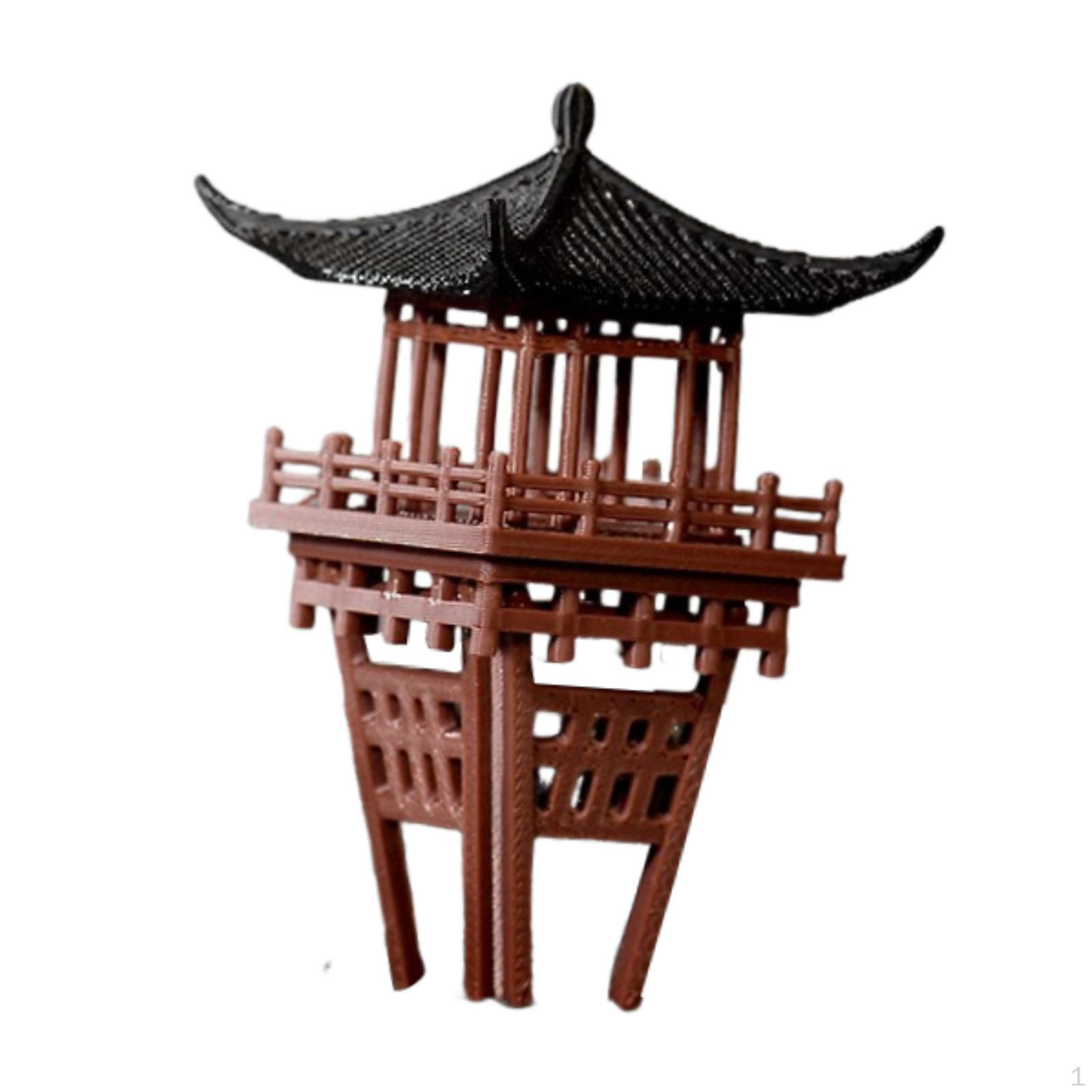 

Миниатюрная статуэтка китайского павильона, акцентный элемент микроландшафта S