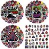 Adesivi Leggendari Rapper Tupac 2pac 50 pezzi Impermeabili Graffiti Valigia Laptop Skateboard