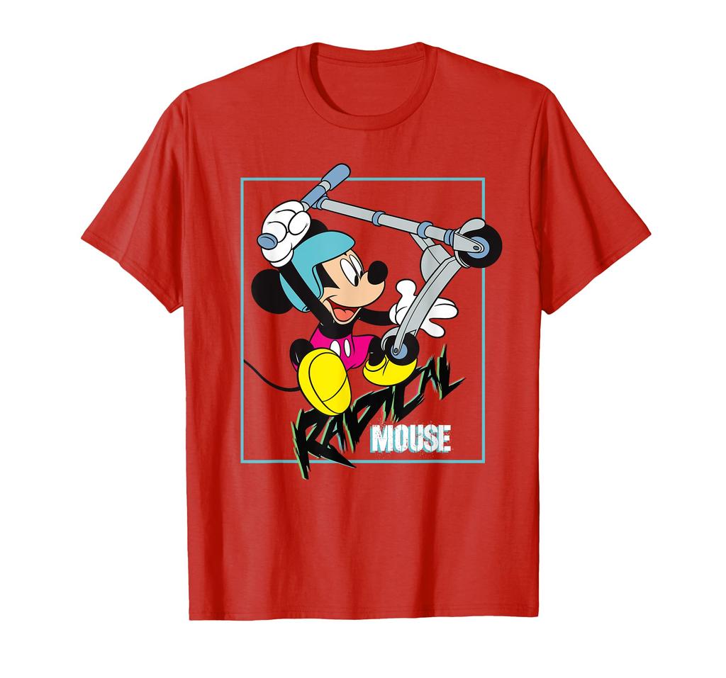 Disney Mickey Mouse 90s Retro Scooter T-Shirt