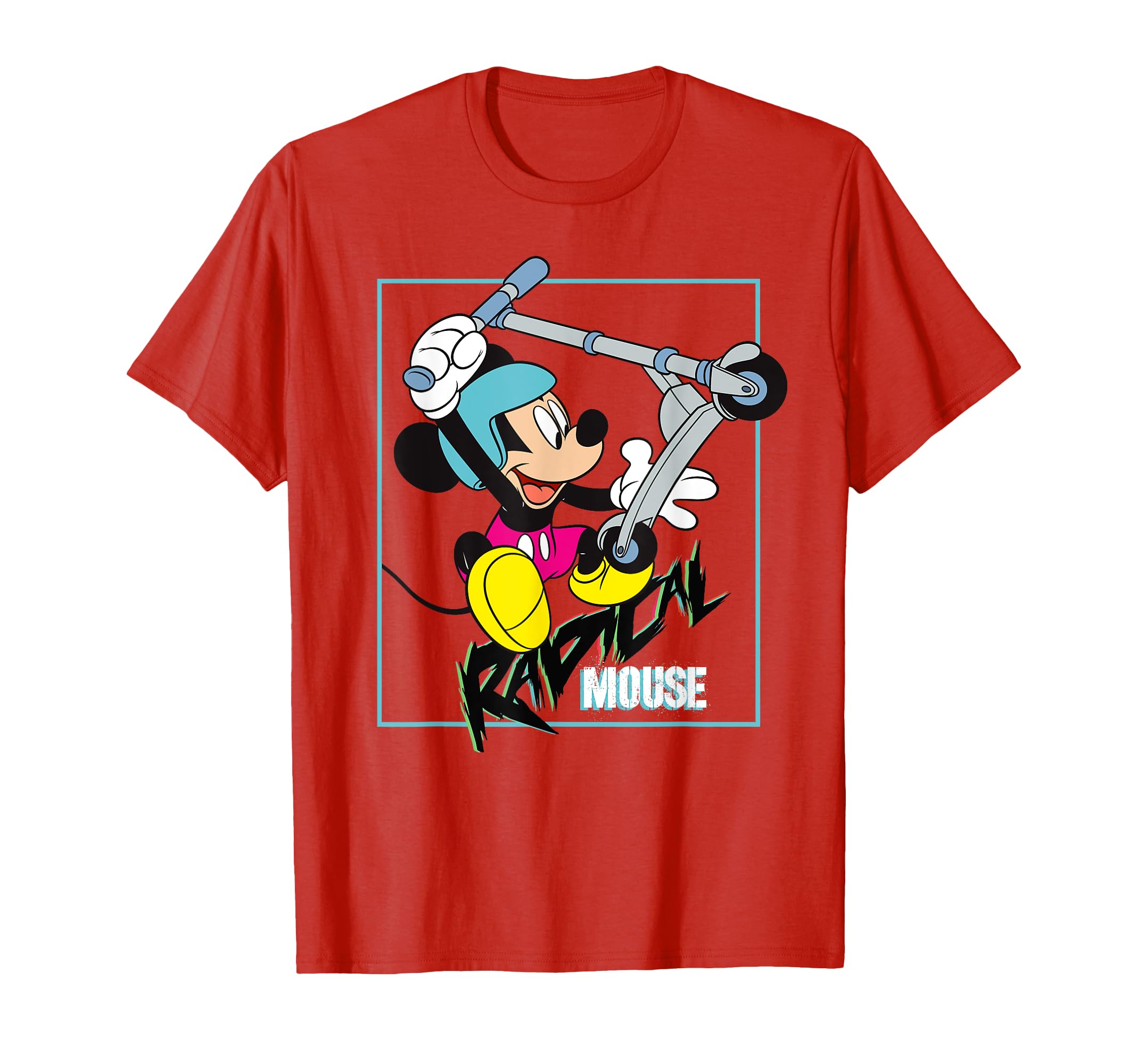 

Disney Mickey Mouse 90s Retro Scooter T-Shirt