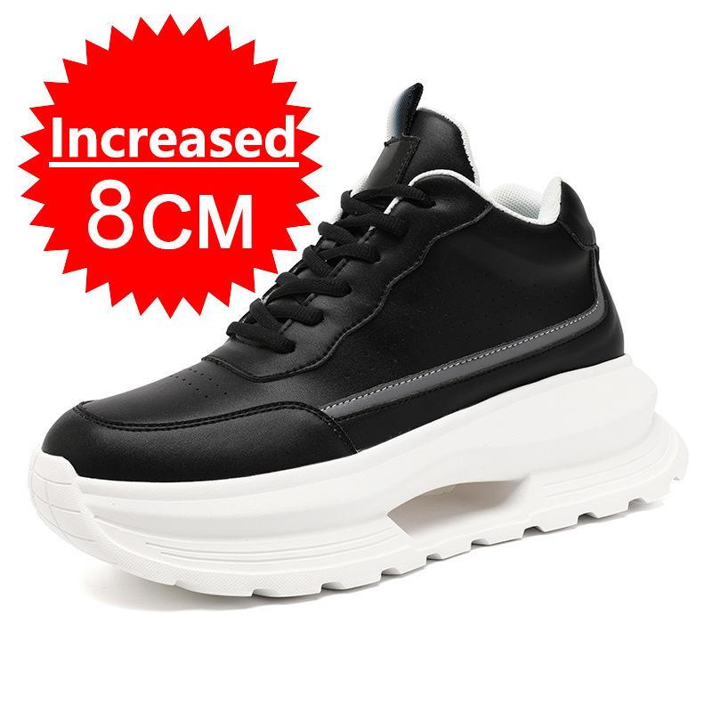2025 Elevator Shoes Men`s Sneakers Height