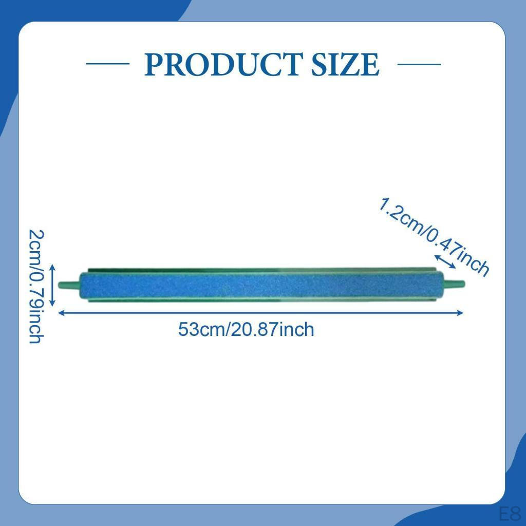 Bar Aquarium Air Bubble Curtain Diffuser Fish Tank Bubbler Stone PP Material Suitable for