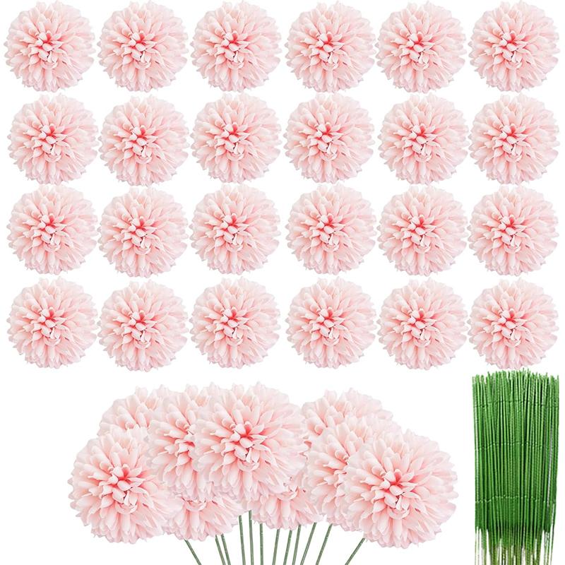 

3/5/10Pcs Silk Chrysanthemum Artificial Flowers Bouquet for Home Room Wedding Decor Craft Vases Flower Arrangement Accessory 3Pcs розовый