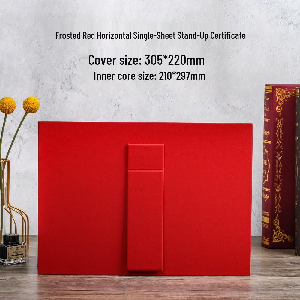 A4 Stand-up Honor Certificate & Award Shell