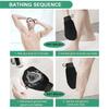 Bath Scrub Gloves, Double-Sided Exfoliating Tool, Suitable For The  Body , Deep Cleaning And Mud Rubbing Without Damaging The Skin. Bath Gloves
