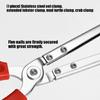 Professional Garbage Color Tongs Antislip Long Handle Outdoor Pliers for Eel Catching Fish Grabbing Rustproof