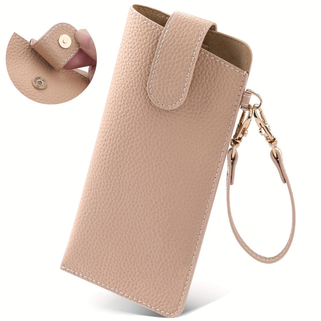 Soft Pu Leather Eyeglass Case Classic Glasses Bag Women Men Portable Sunglasses Boxes Travel Pouch For Glasses Eyewear Supplies