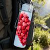 1PC Red Rose Heart Shape Print 750ml Color Plastic Sports Water Bottle Leakproof Flip Straw Lid Suitable for Sports Office Home Use