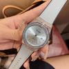 Watch Women'S Watch Large Dial Rubber Belt Women'S Light Luxury Fashion Diamond-Encrusted Women'S Watch
