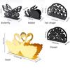 Iron Napkin Storage Vertical Design Napkin Organizer Paper Towel Holder  Restaurant