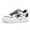 Fashion Green Star Chunky Men's Skateboard Sneakers Non-slip Breathable Men Casual Sports Shoes Comfortable Man Trendy Sneakers
