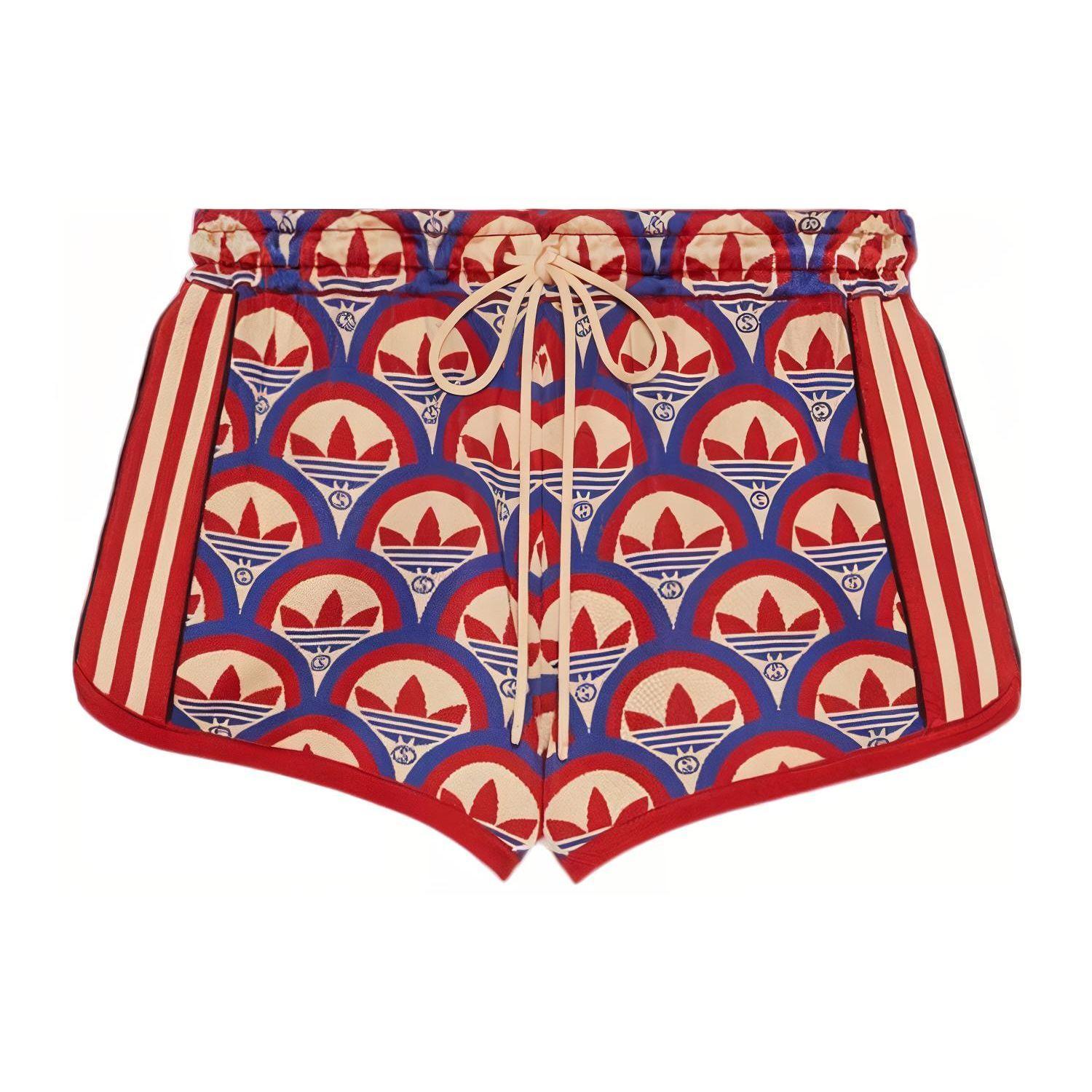 

Adidas Жаккардовые шорты красно-синие женские 702873-XKCDO-6431 XS