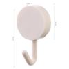 5/10PCS Self Adhesive Wall Hook Strong Without Drilling Coat Bag Bathroom Kitchen Towel Hanger Hooks Home Storage Accessories