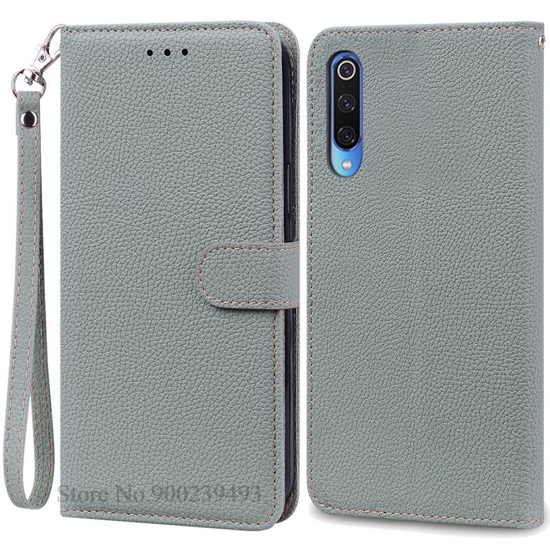 Mi 9 Lite Case Leather Flip Cover for Xiaomi Mi 9 Case Mi 9 Lite / Mi 9 SE Phone Case For Xiaomi Mi9 Se Mi 9se 9lite Cover Funda