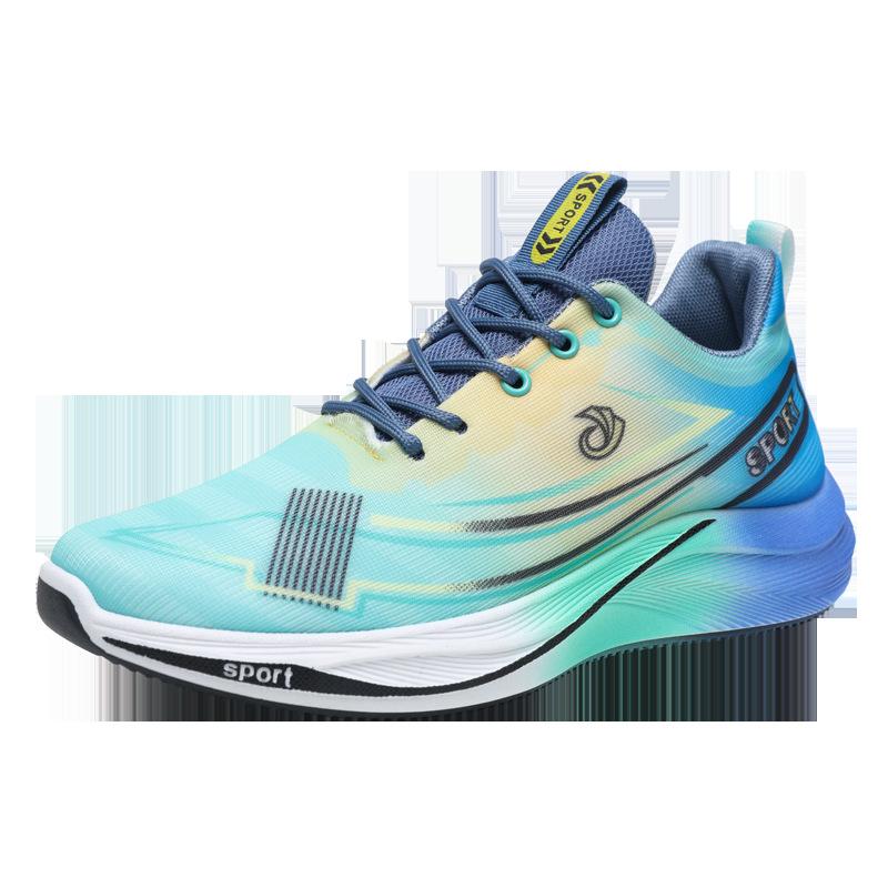 Sports Shoes Comfortable and Breathable Thick-soled Foreign Trade Men's Shoes Spring New Youth Outdoor Lightweight Running Shoes