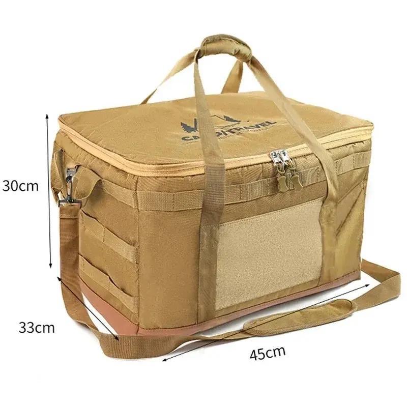 

30L/45L/60L Multi-size Outdoor Large Capacity Tool Storage Bag Waterproof Detachable Multi-functional Cookware Storage Bag