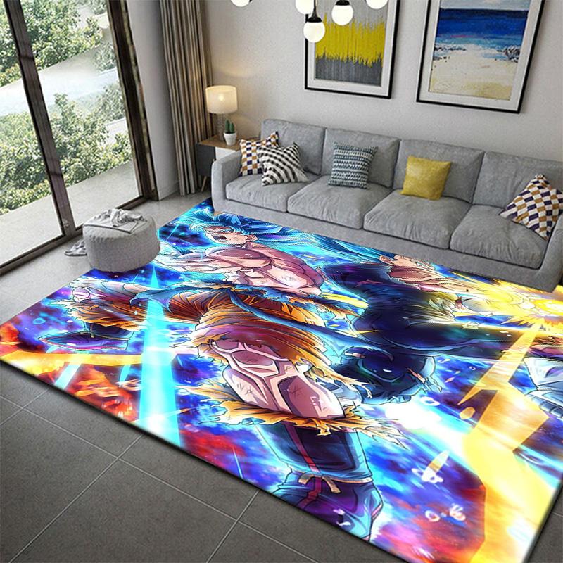 

Dragon Ball Fashion Home Decor Floor Matanime soft washable cartoon floor carpet 60x90cm